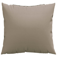 Produktbild för Soffkuddar 4 st taupe 50x50 cm tyg