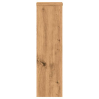 Produktbild för Växtställ 2 st ek 17x17x60 cm konstruerat trä