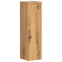 Produktbild för Växtställ 2 st ek 17x17x60 cm konstruerat trä