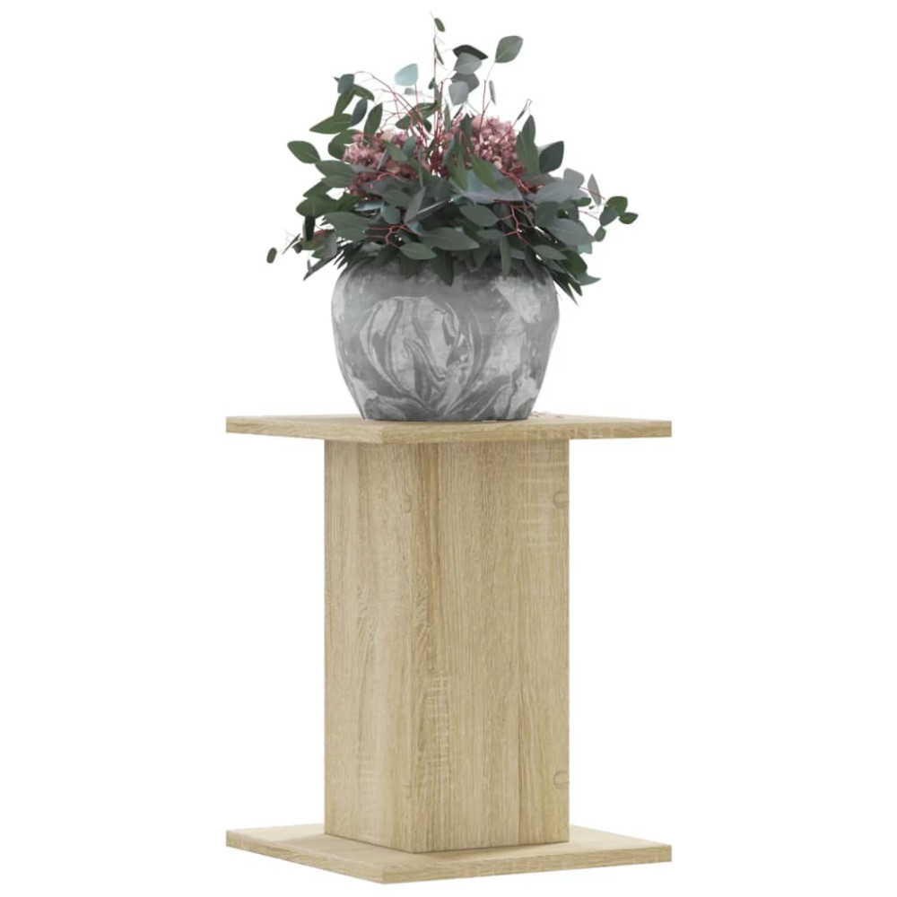 Produktbild för Växtställ 2 st sonoma-ek 30x30x40 cm konstruerat trä