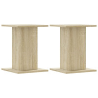 Produktbild för Växtställ 2 st sonoma-ek 30x30x40 cm konstruerat trä