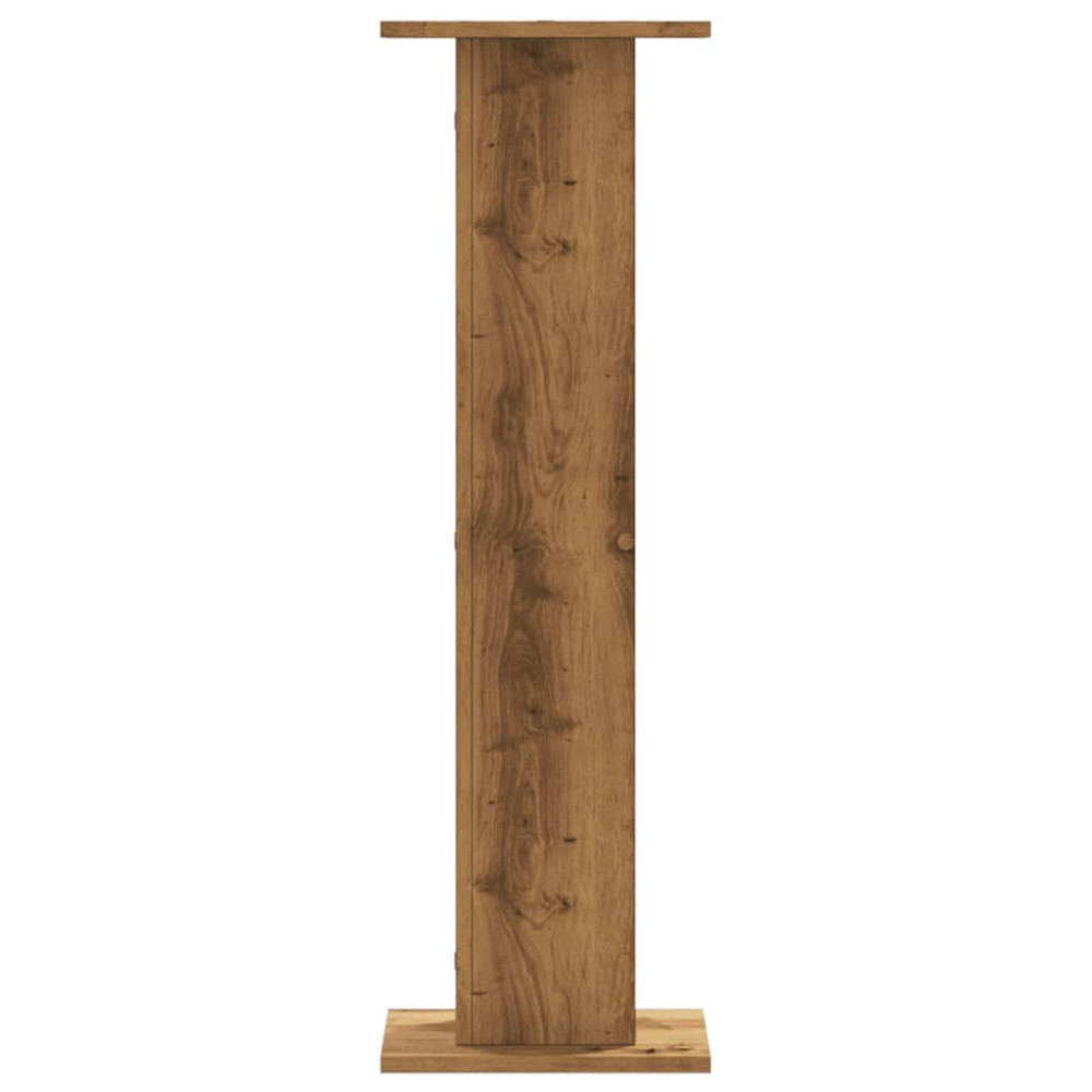 Produktbild för Växtställ 2 st ek 30x30x95 cm konstruerat trä