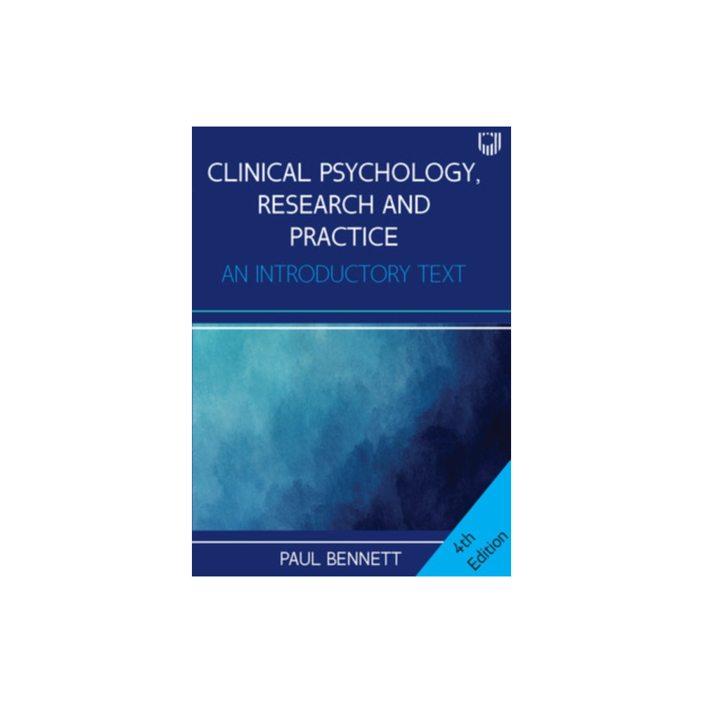 Produktbild för Clinical Psychology, Research and Practice: An Introductory Textbook, 4e (häftad, eng)