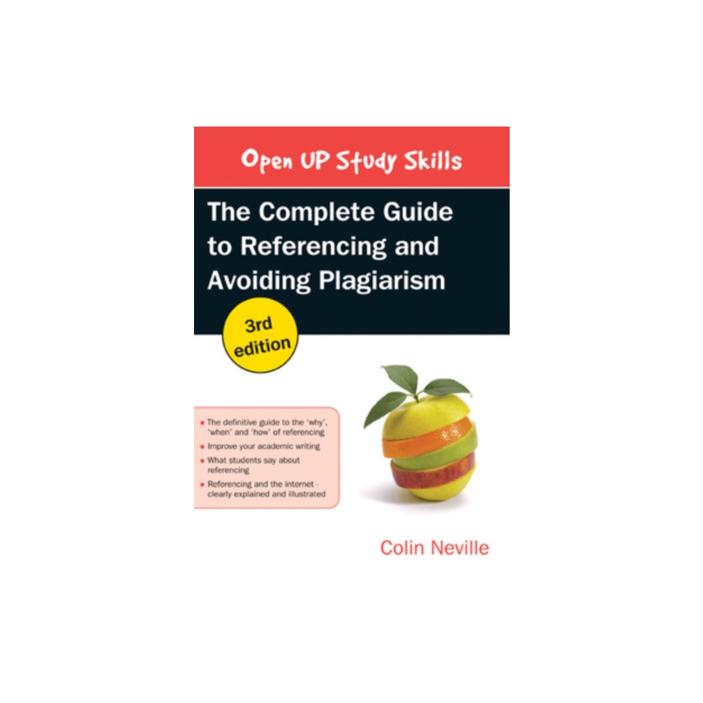 Produktbild för The Complete Guide to Referencing and Avoiding Plagiarism (häftad, eng)