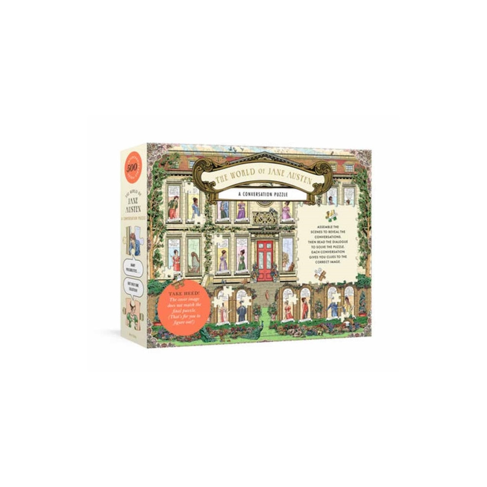 Produktbild för The World of Jane Austen: A Conversation Puzzle