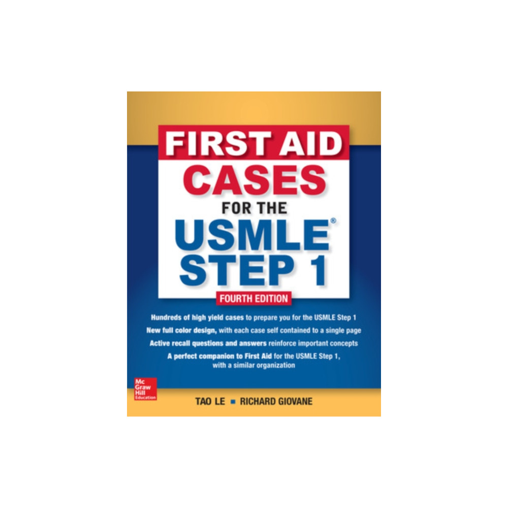 Produktbild för First Aid Cases for the USMLE Step 1, Fourth Edition (häftad, eng)