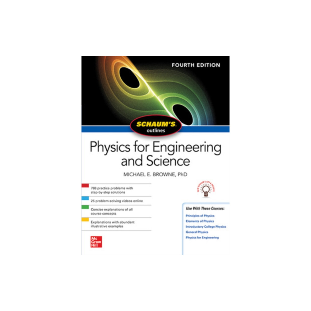 Produktbild för Schaum's Outline of Physics for Engineering and Science, Fourth Edition (häftad, eng)