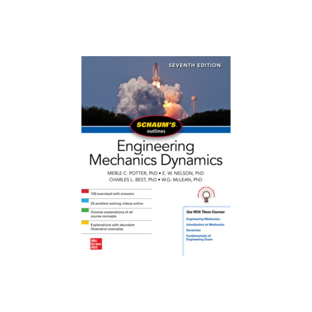 Produktbild för Schaum's Outline of Engineering Mechanics Dynamics, Seventh Edition (häftad, eng)