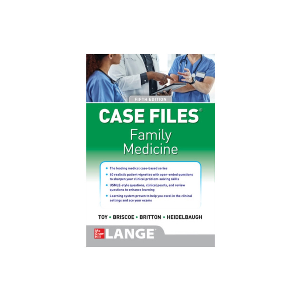 Produktbild för Case Files Family Medicine, Fifth Edition (häftad, eng)