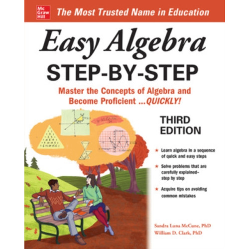 McGraw-Hill Education Easy Algebra Step-by-Step, Third Edition (häftad, eng)