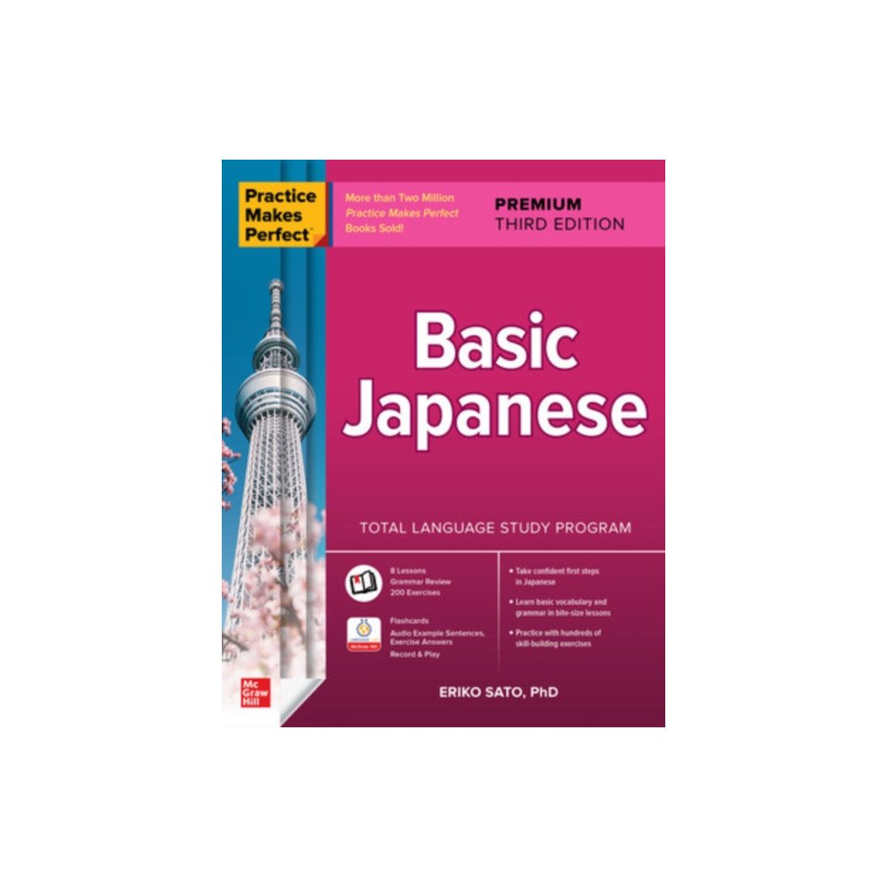 Produktbild för Practice Makes Perfect: Basic Japanese, Premium Third Edition (häftad, eng)