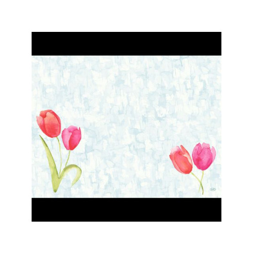 Duni Tabletter Tulips BIO DC 30X40cm 100/fp