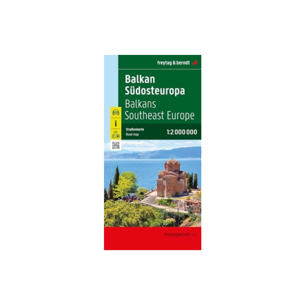 Produktbild för The Balkans - South Eastern European, Automap 1:2.Mio.