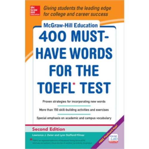 McGraw-Hill Education - Europe McGraw-Hill Education 400 Must-Have Words for the TOEFL (häftad, eng)