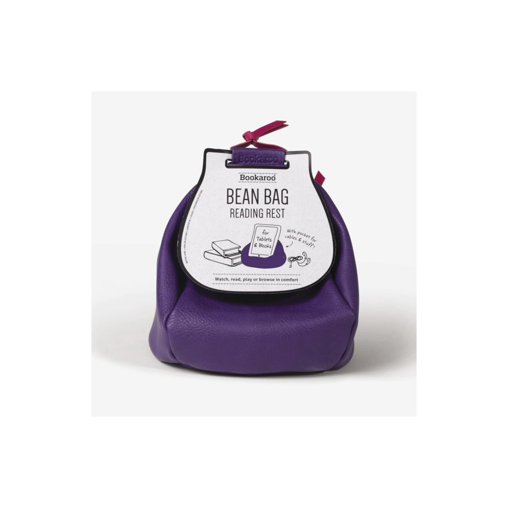Produktbild för Bookaroo Bean Bag Reading Rest - Purple