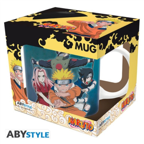 ABYSSE UK Naruto Team 7 Vs Haku/Zabuza Mug (häftad, eng)