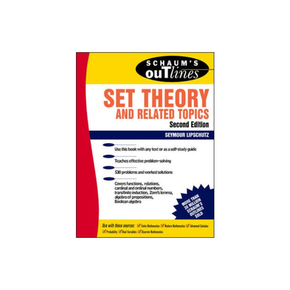 Produktbild för Schaum's Outline of Set Theory and Related Topics (häftad, eng)