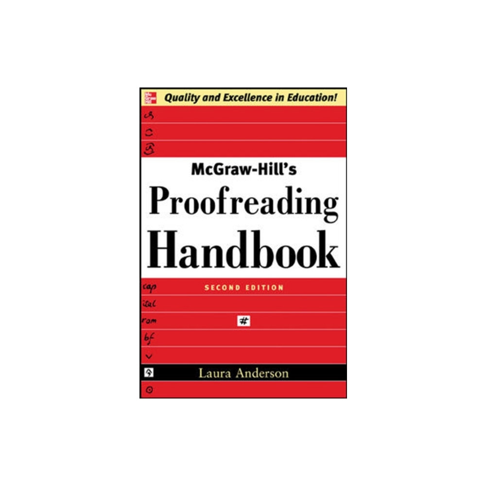 Produktbild för McGraw-Hill's Proofreading Handbook (häftad, eng)
