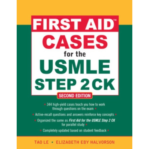 McGraw-Hill Education - Europe First Aid Cases for the USMLE Step 2 CK, Second Edition (häftad, eng)