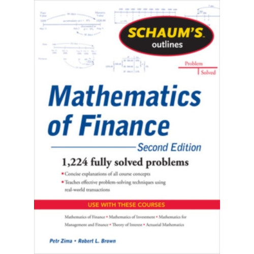 McGraw-Hill Education - Europe Schaum's Outline of  Mathematics of Finance, Second Edition (häftad, eng)