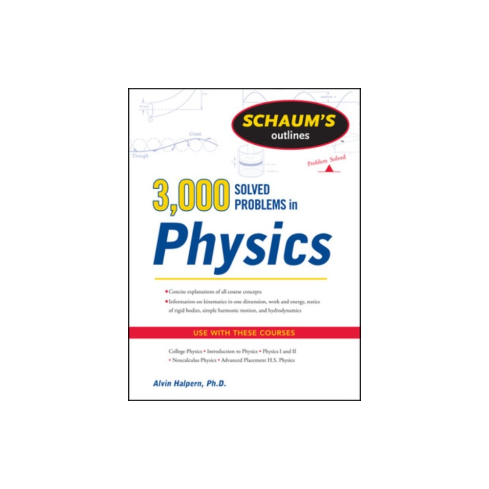Produktbild för Schaum's 3,000 Solved Problems in Physics (häftad, eng)