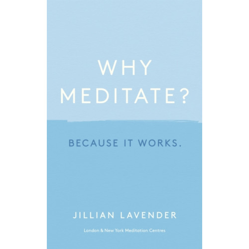 Hodder & Stoughton Why Meditate? Because it Works (inbunden, eng)