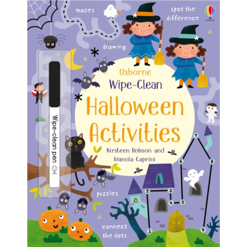 Usborne Publishing Ltd Wipe-Clean Halloween Activities (häftad, eng)