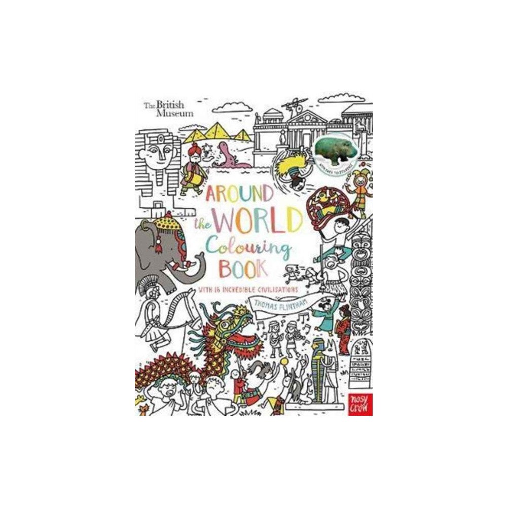 Produktbild för British Museum: Around the World Colouring Book (häftad, eng)