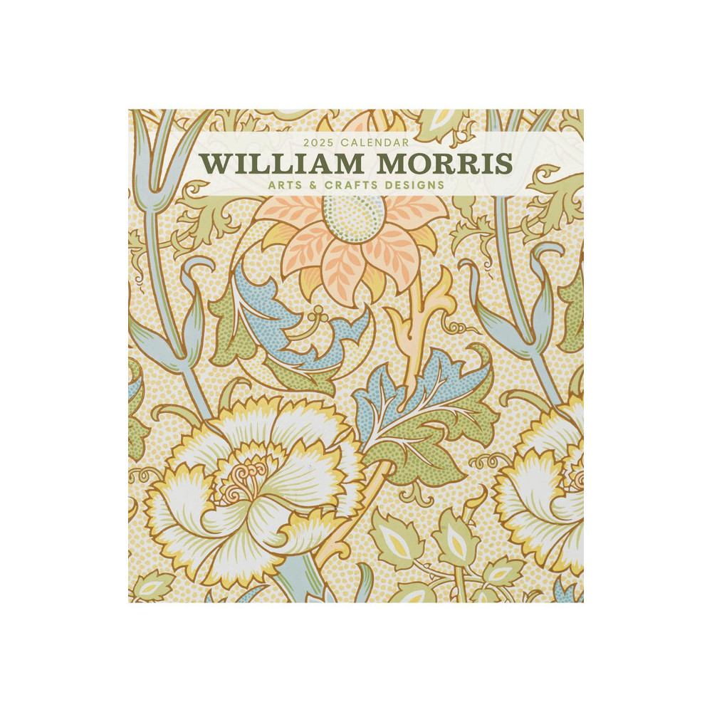 Produktbild för William Morris: Arts & Crafts Designs CAL25113: 2025 Wall Calendar
