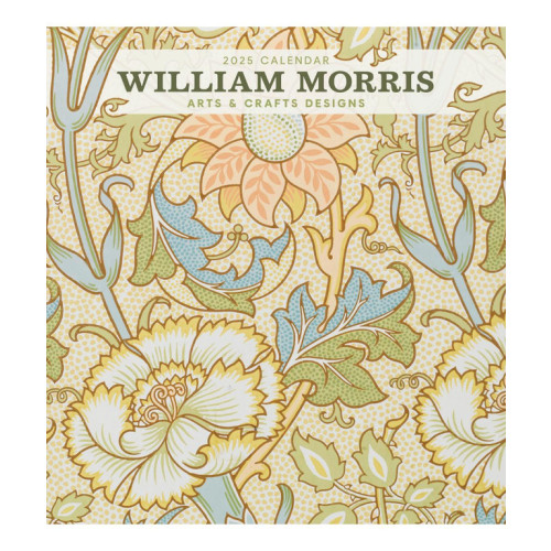 Pomegranate Europe Ltd William Morris: Arts & Crafts Designs CAL25113: 2025 Wall Calendar