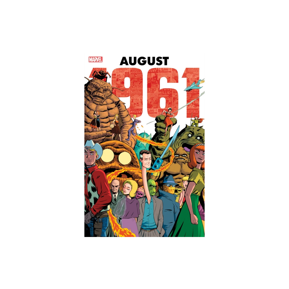 Produktbild för Marvel: August 1961 (häftad, eng)