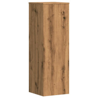 Produktbild för Växtställ 2 st ek 33x33x100 cm konstruerat trä
