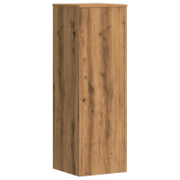 Produktbild för Växtställ 2 st ek 33x33x100 cm konstruerat trä