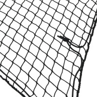 Produktbild för Lastnät med elastiskt rep svart 5x3 m PP