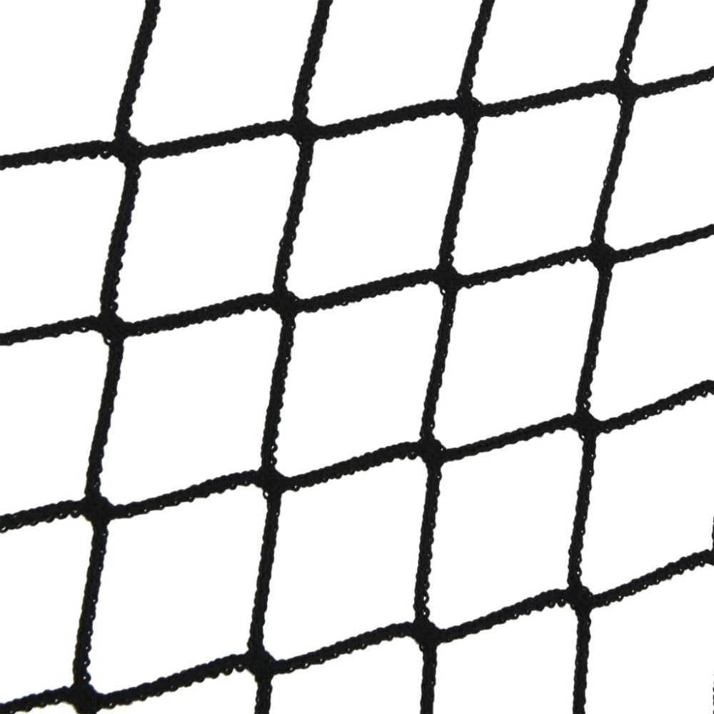 Produktbild för Lastnät med elastiskt rep svart 5x3 m PP