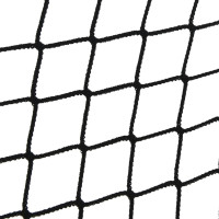 Produktbild för Lastnät med elastiskt rep svart 5x3 m PP