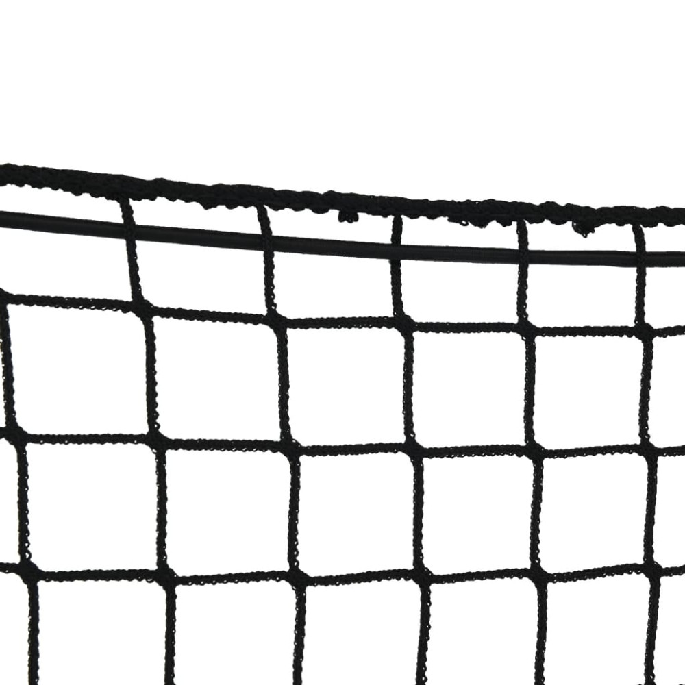 Produktbild för Lastnät med elastiskt rep svart 5x3 m PP