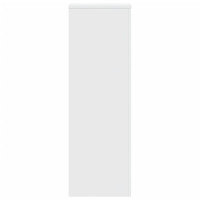 Produktbild för Växtställ 2 st vit 33x33x100 cm konstruerat trä