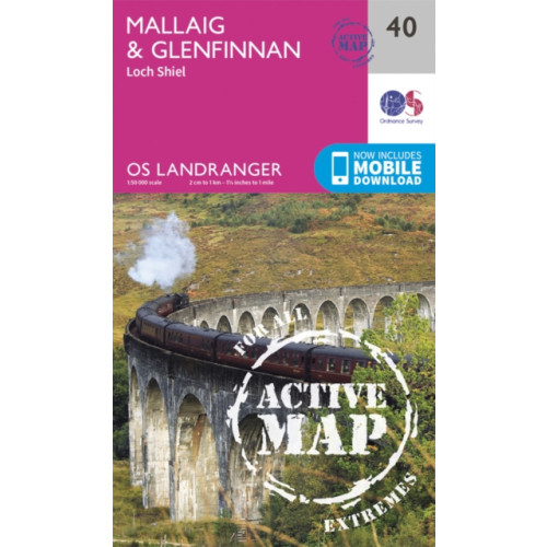 Ordnance Survey Mallaig & Glenfinnan, Loch Shiel