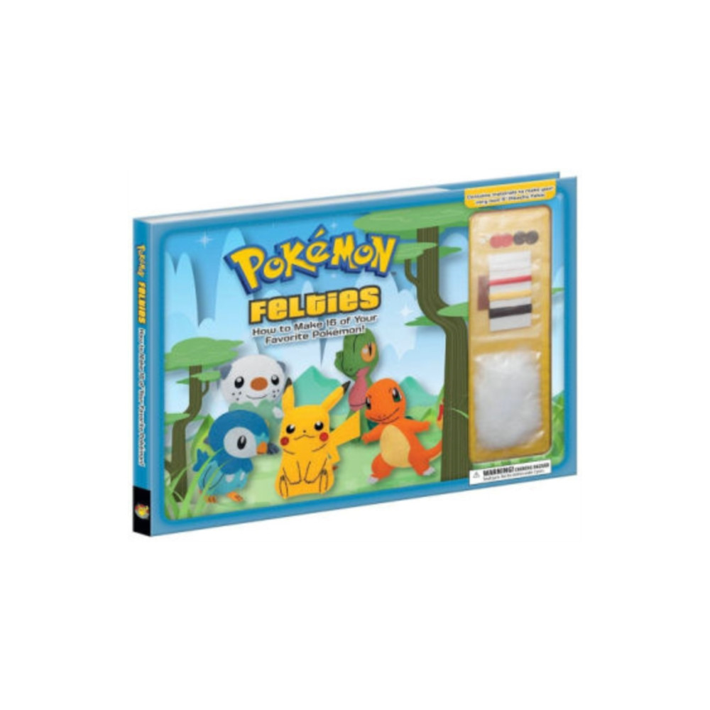 Produktbild för Pokemon Felties: How to Make 16 of Your Favorite Pokemon (inbunden, eng)