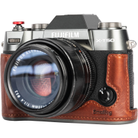 Produktbild för SmallRig 4710 Leather Half Case Kit for Fujifilm X-T50 Brown