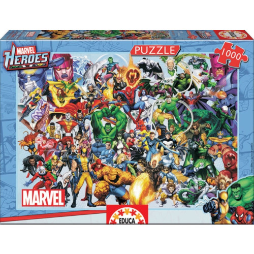 PAUL LAMOND/UNIVERSTIY GAMES Marvel Heroes 1000pc Jigsaw Puzzle