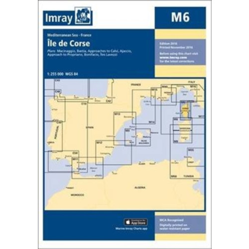 Imray, Laurie, Norie & Wilson Ltd Imray Chart M6