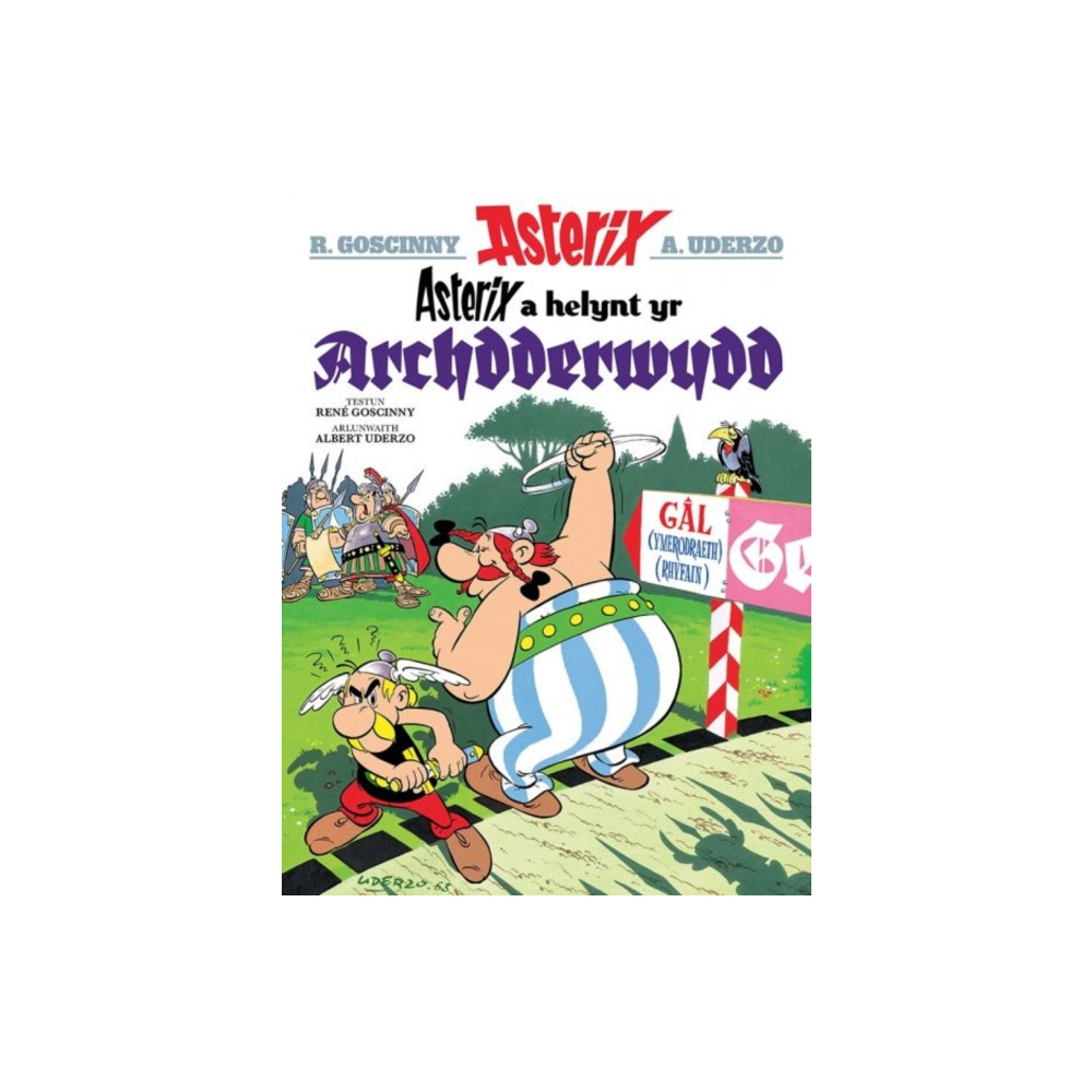Produktbild för Asterix a Helynt yr Archdderwydd (häftad, wel)