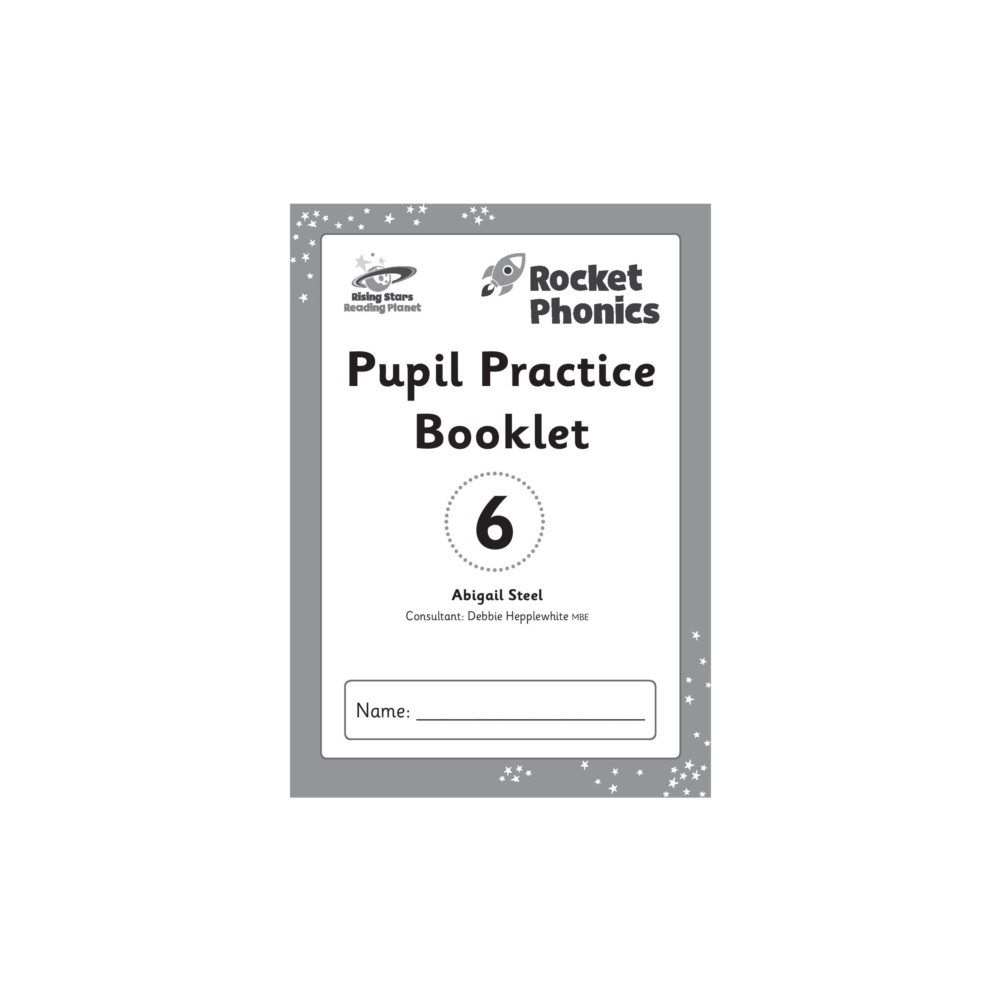 Produktbild för Reading Planet: Rocket Phonics – Pupil Practice Booklet 6 (häftad, eng)