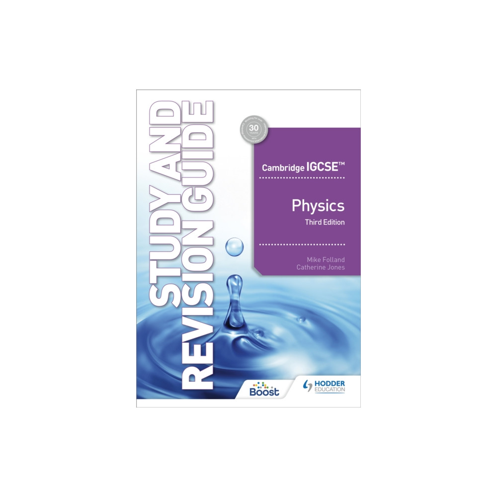 Produktbild för Cambridge IGCSE™ Physics Study and Revision Guide Third Edition (häftad, eng)