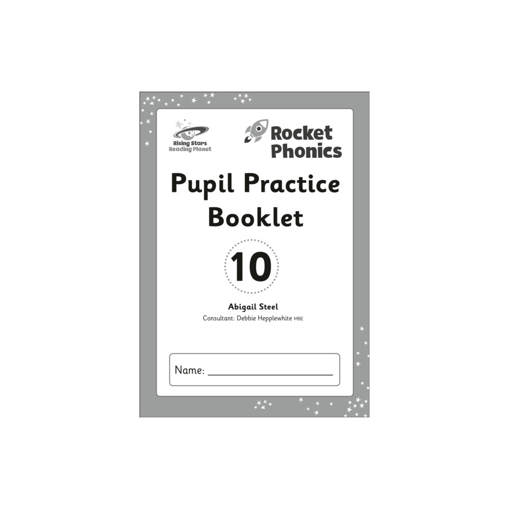 Produktbild för Reading Planet: Rocket Phonics - Pupil Practice Booklet 10 (häftad, eng)