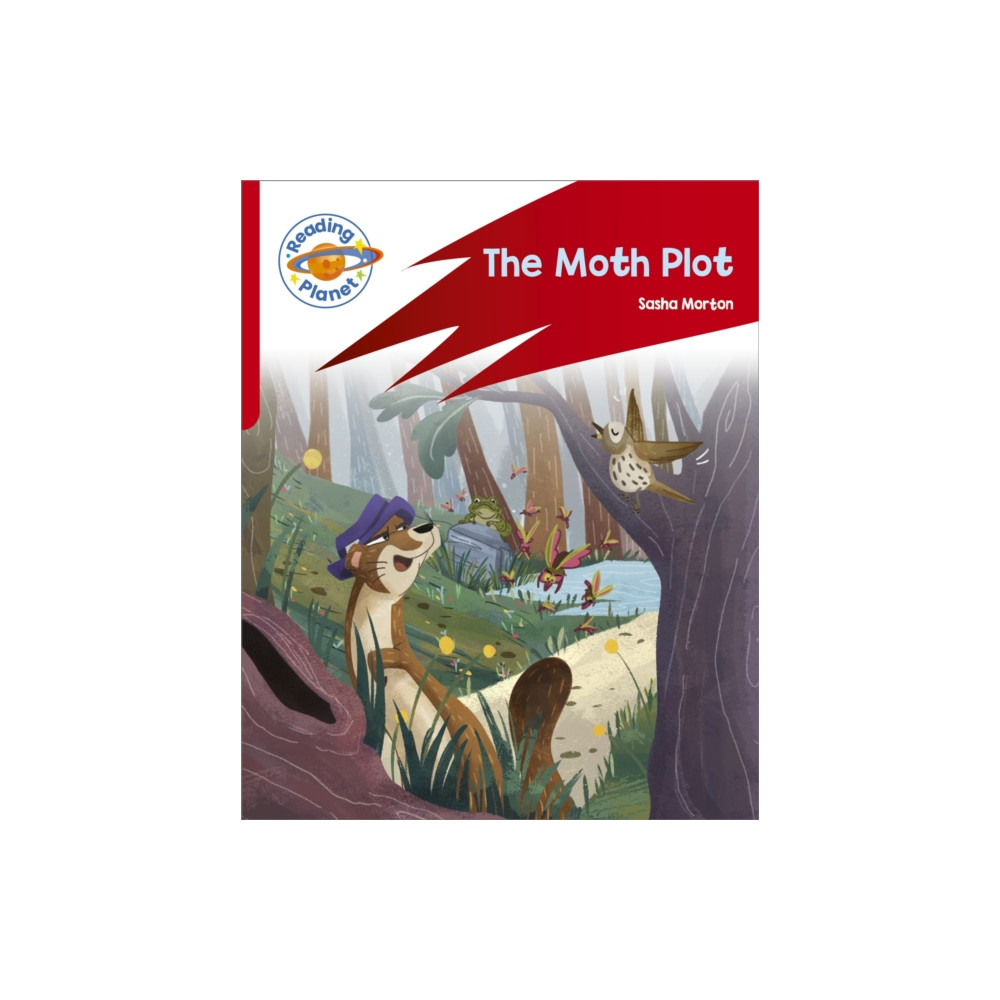 Produktbild för Reading Planet: Rocket Phonics – Target Practice - The Moth Plot - Red B (häftad, eng)