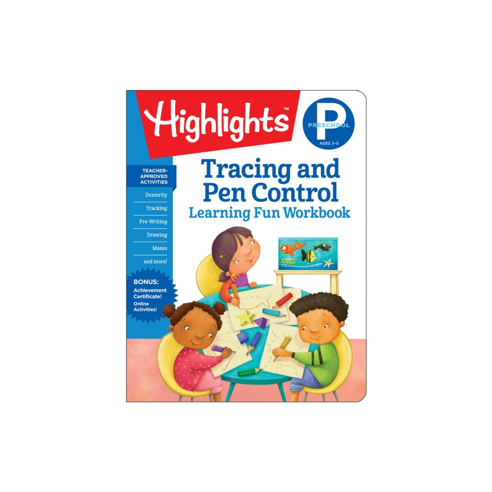 Produktbild för Preschool Tracing and Pen Control (häftad, eng)