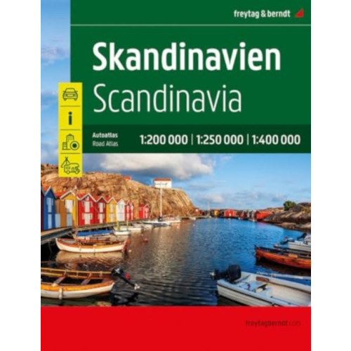 Freytag-Berndt Scandinavia Road Atlas (bok, spiral, eng)